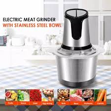 Electric Meat Grinder  Chopper Stainless Steel Machine